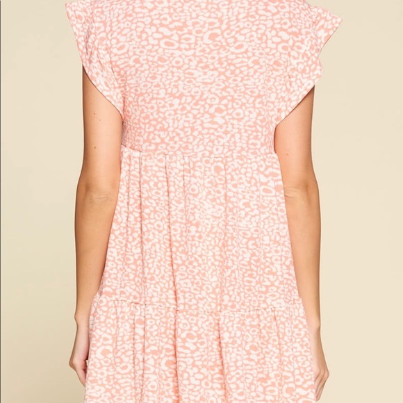 Peachy Animal Print Dress - Picture 6 of 6